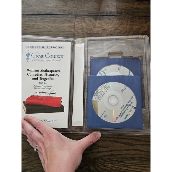 Great Courses Teaching Company Shakespeare Comedies Histories Tragedies Pt III - Picture 2 of 2